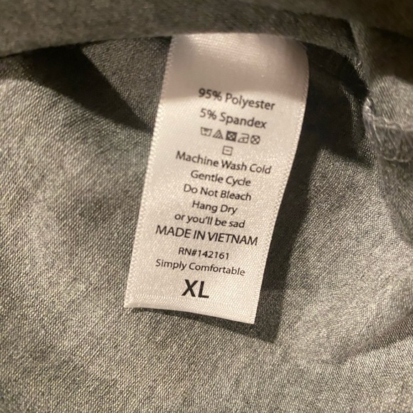 NWT Lularoe Julia Dress XL. Blue , Green and Gray. - Picture 5 of 5